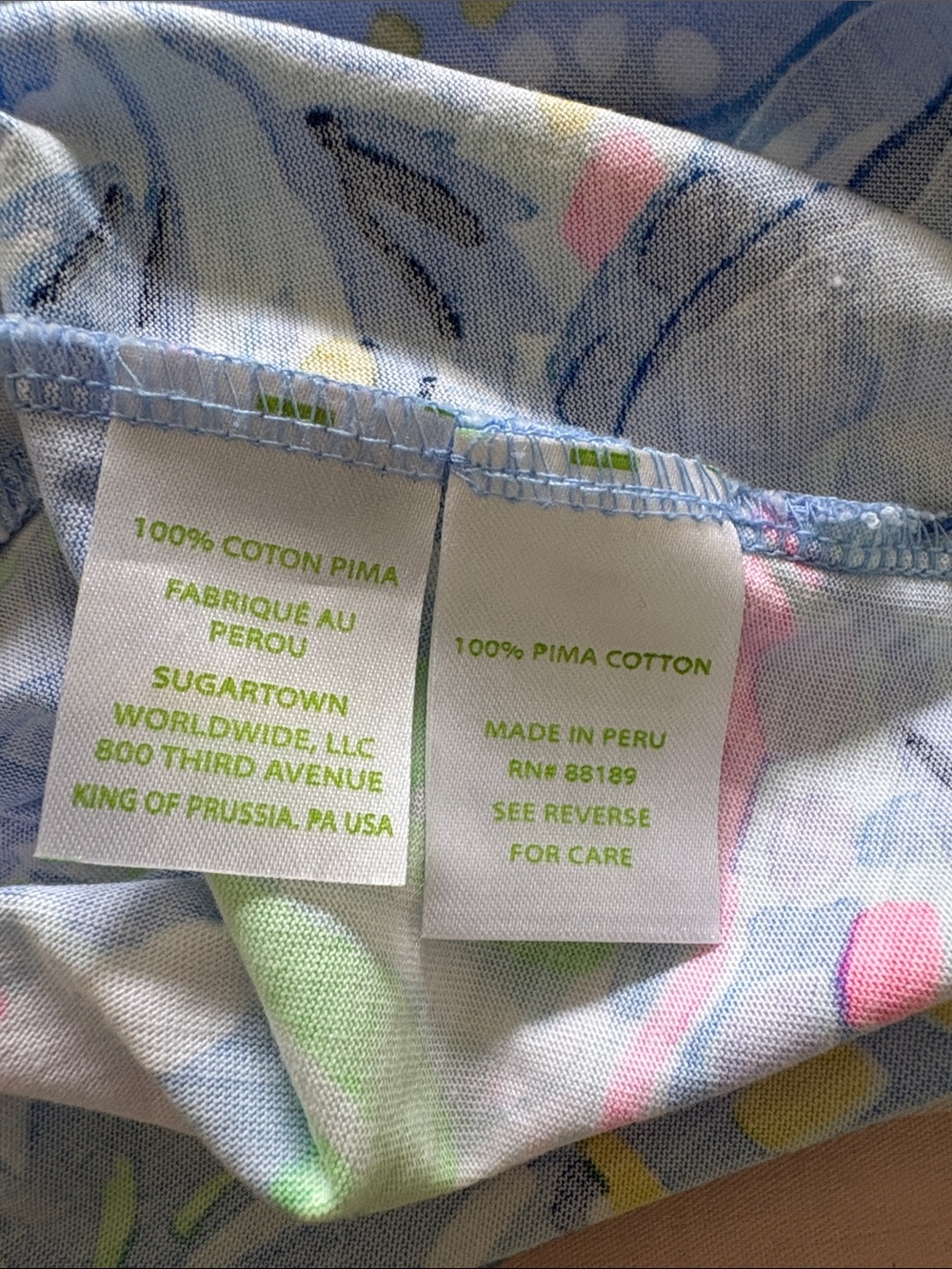 Lilly Pulitzer Blue Multi-Color Printed Midi Dress - Picture 4 of 4